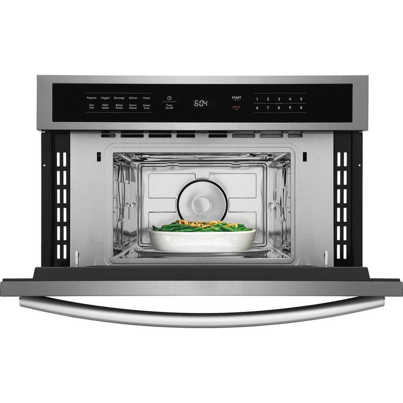 30 in. 1.6 cu. ft. Stainless Steel Built-In Microwave Oven J433