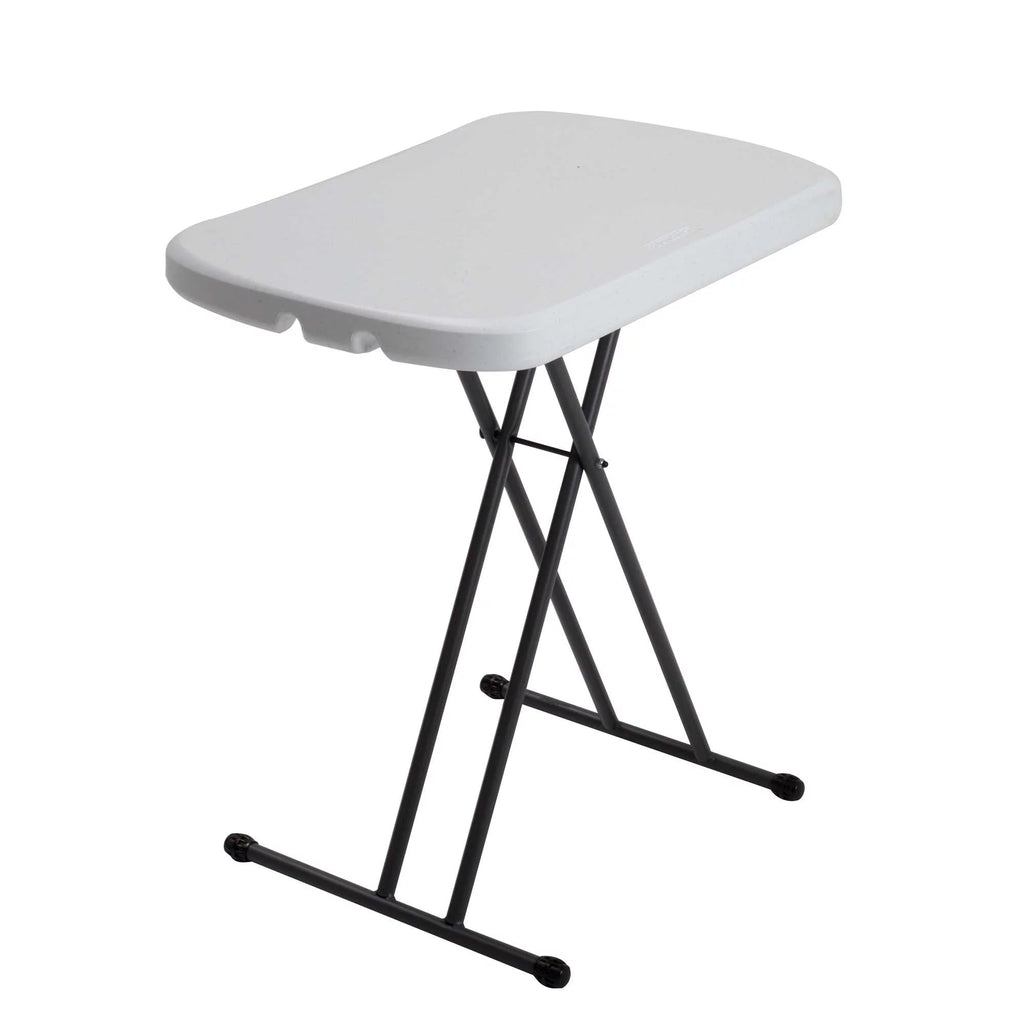 26 inch Rectangle White Granite Table V920039