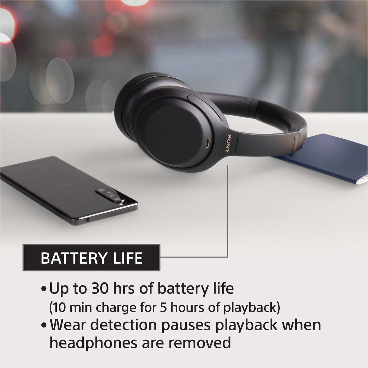 Wireless Noise Canceling Over-the-Ear Headphones H950