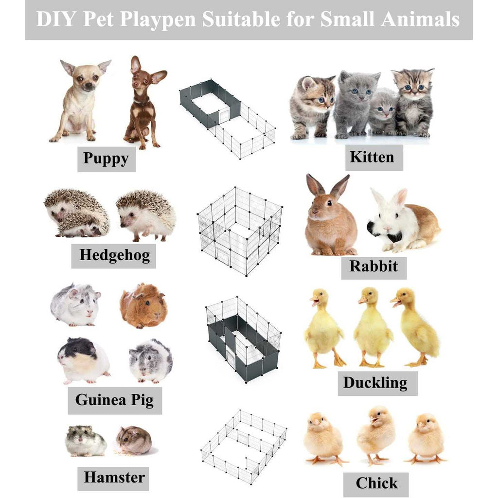 Small Animal Pet Playpen with Door K6299
