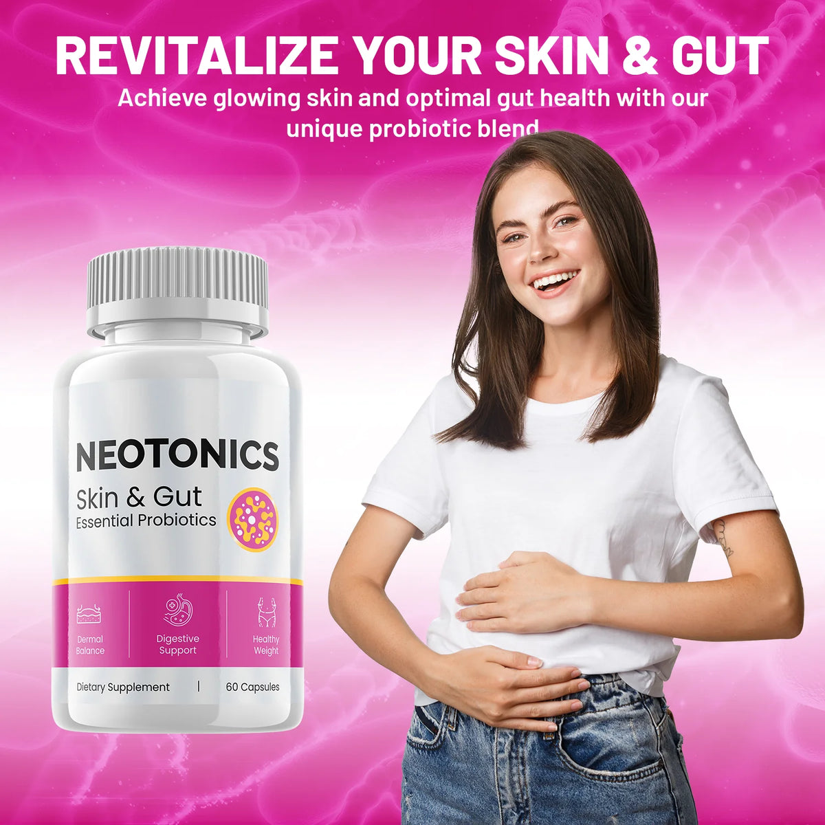 Skin & Gut Probiotics U51492