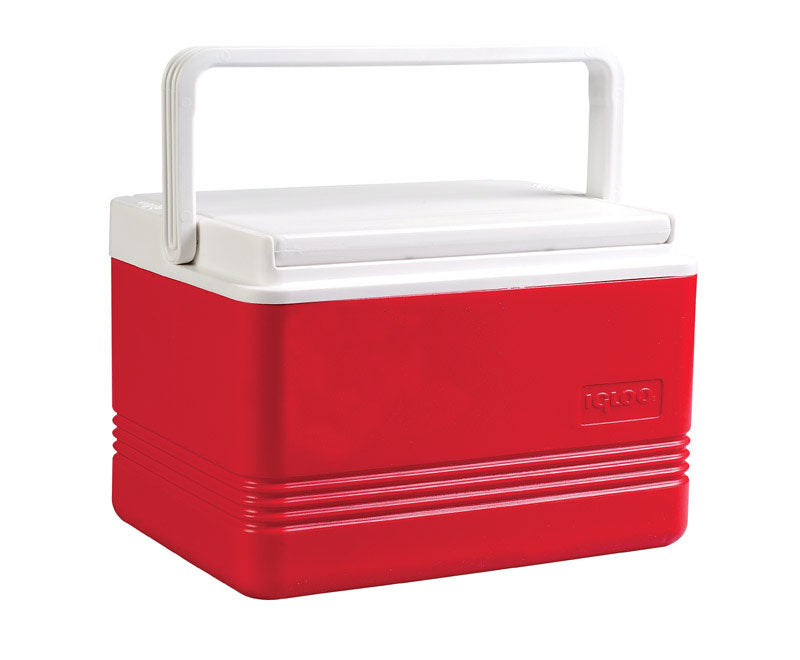 Red/White 9 qt Cooler P254