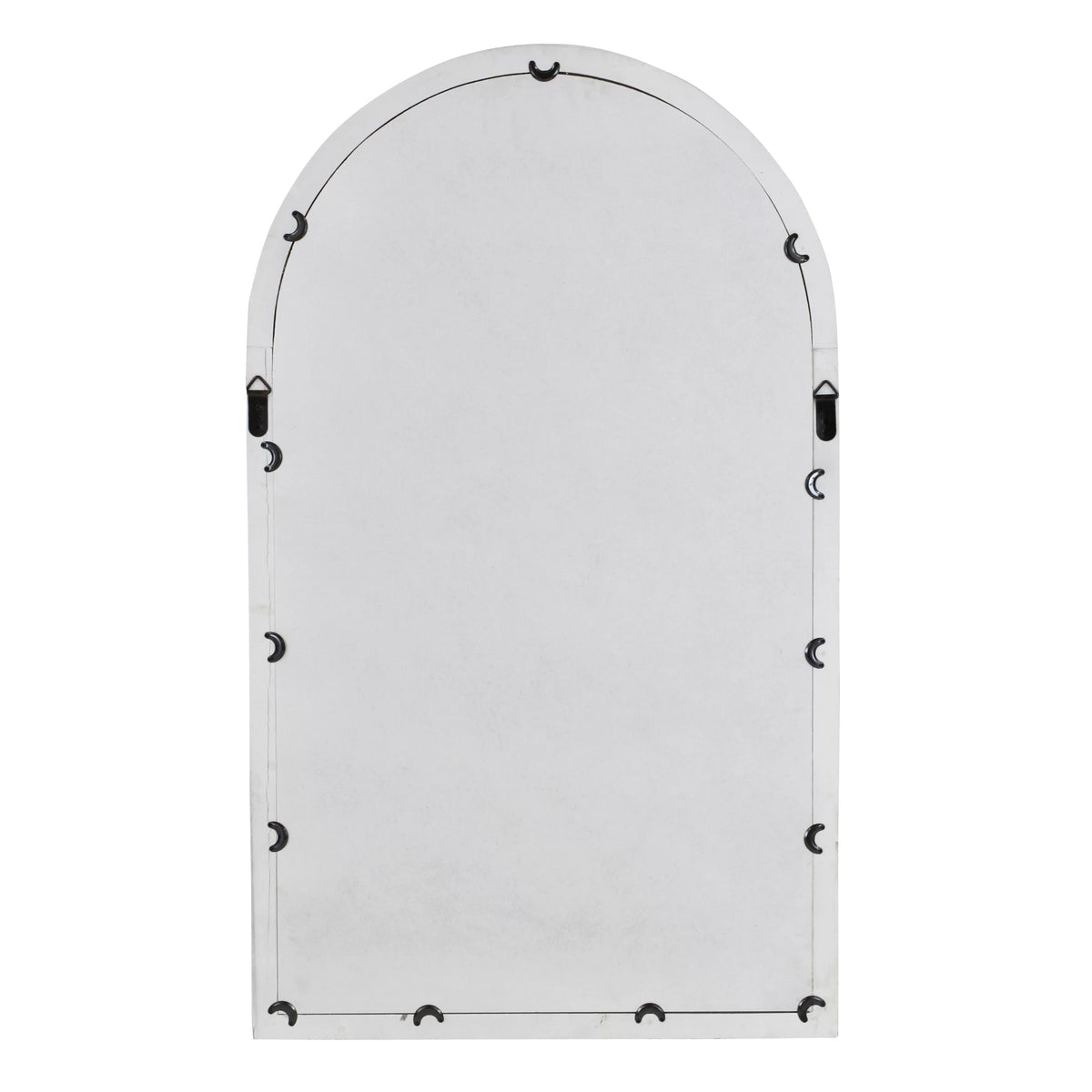 White Arched Window Wall Mirror 42" x 25" R35744
