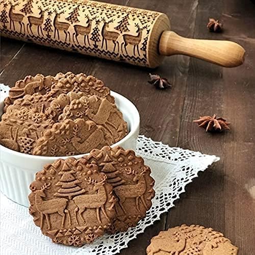 Wooden Engraved Rolling Pin D28273