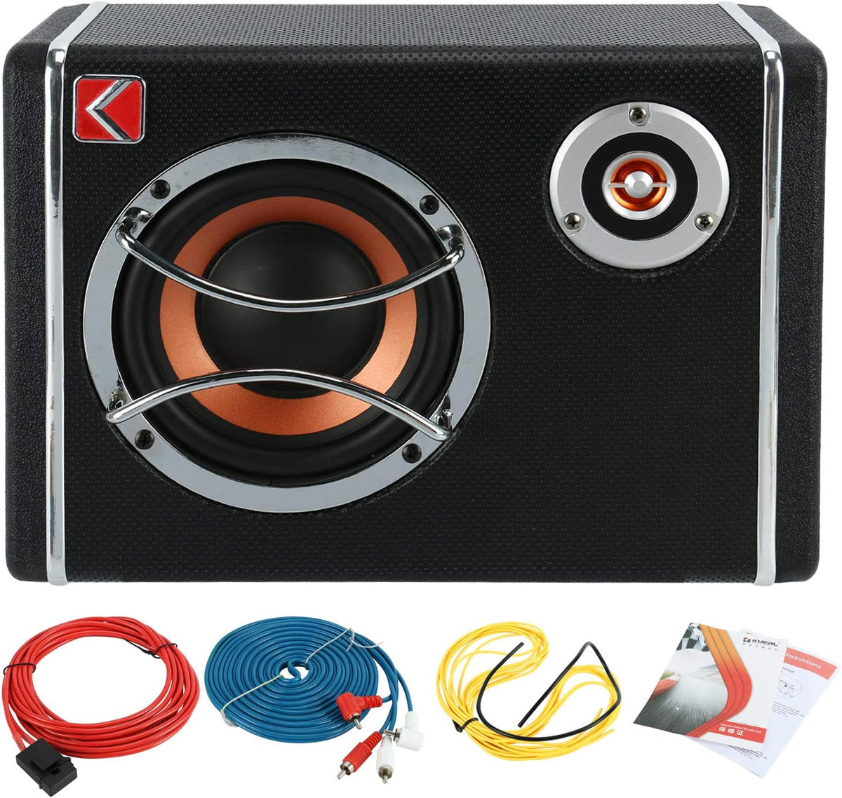 6 Inch Powered Car Subwoofer F3356