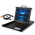 17" LCD Rackmount KVM Console with VGA Switch T72013