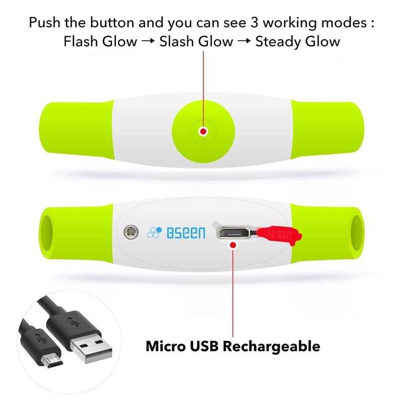 Light Rechargeable LED Dog Collar A583117
