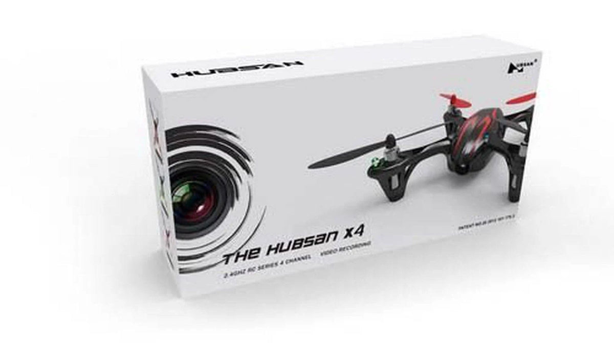 Black/Red RC Quad Copter with Camera O875508