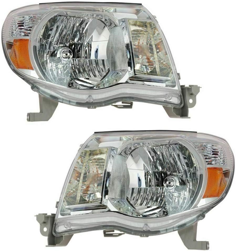 Driver and Passenger Side Headlight Assembly A124890