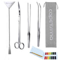 Long Stainless Steel Aquarium Plant Tools Set F95678