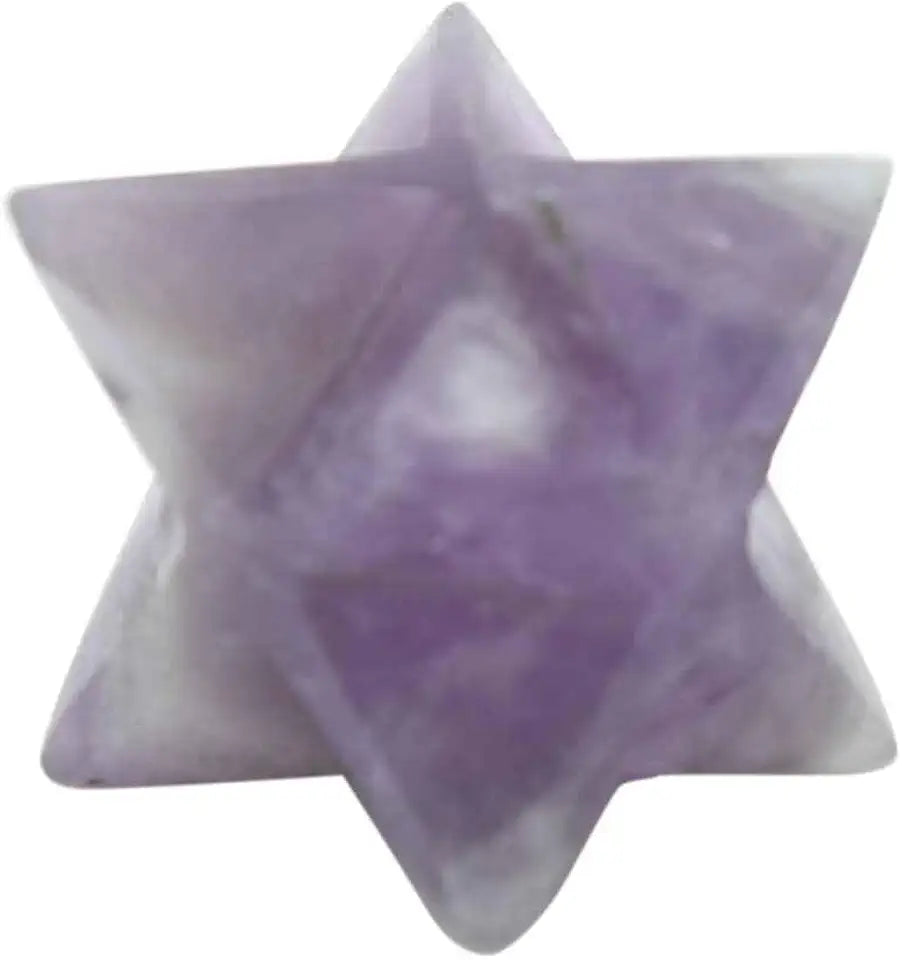 Amethyst 8 Point Star Merkaba Set of 5 Pcs N21532