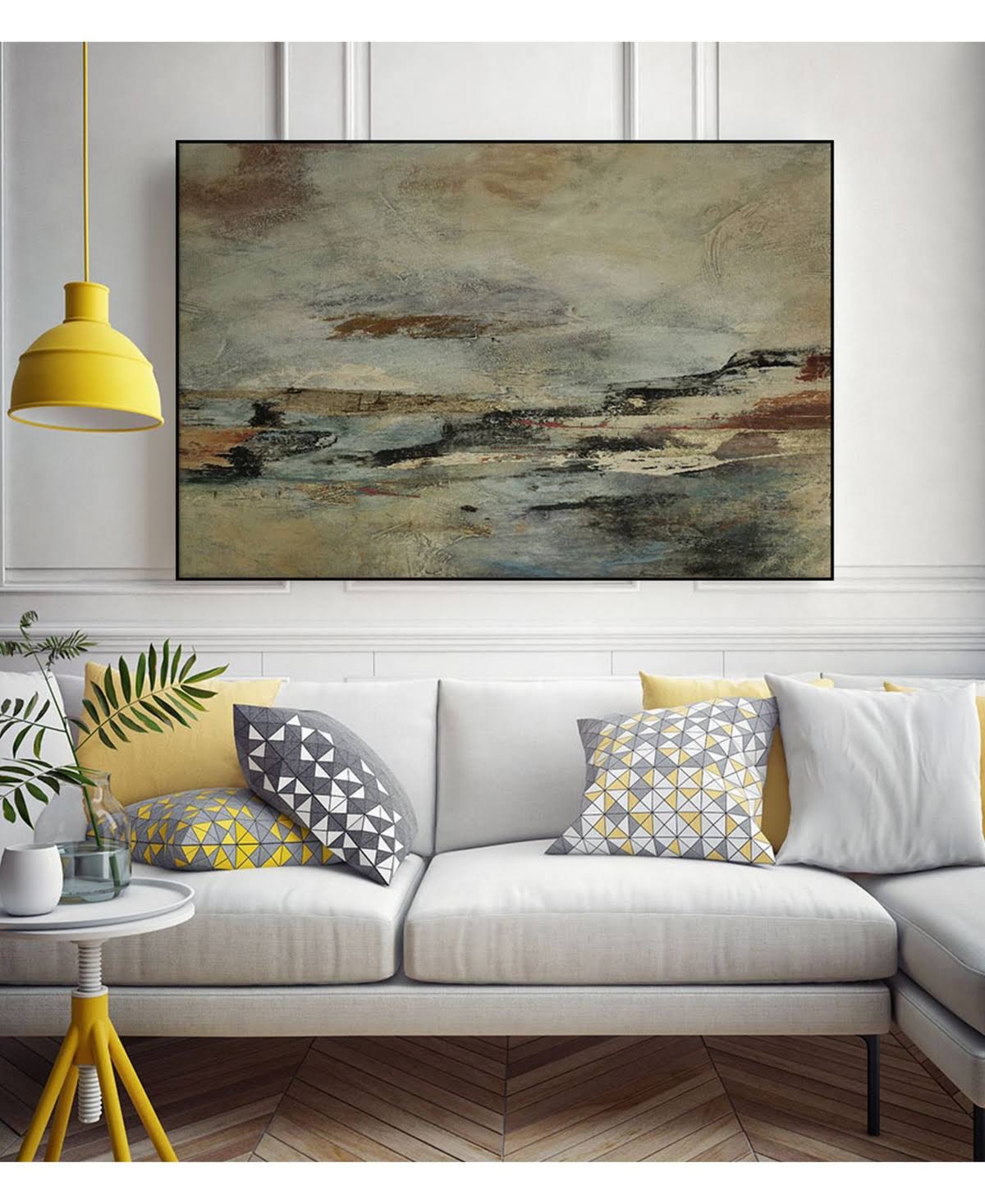 Multi Framed Canvas L81660