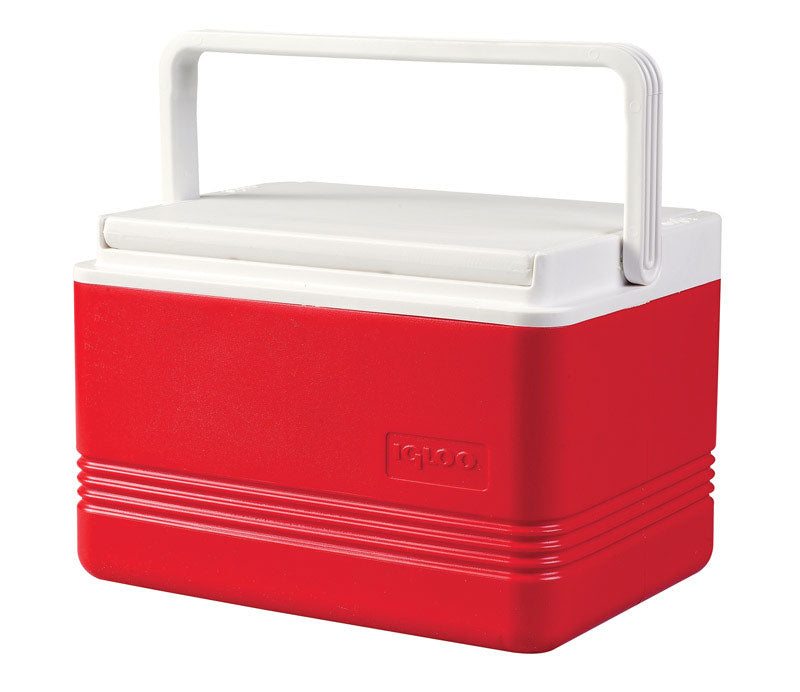 Red/White 9 qt Cooler P254
