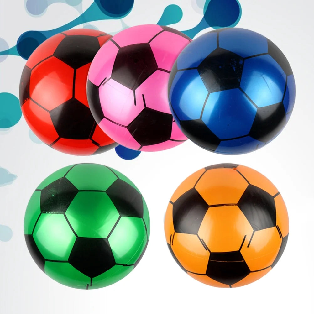 5PCS Inflatable Rubber Football Toys for Kids V77790