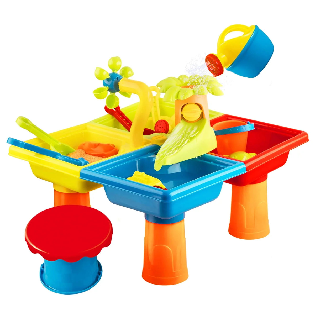 Water Tables for Toddlers Outdoor Sand Toys 38Pcs Set A173