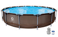 14ft x 33 Round Steel Frame Above-Ground Swimming Pool X15185