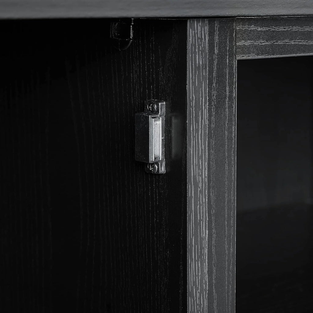Black 48" Low Profile Tv Stand S89061