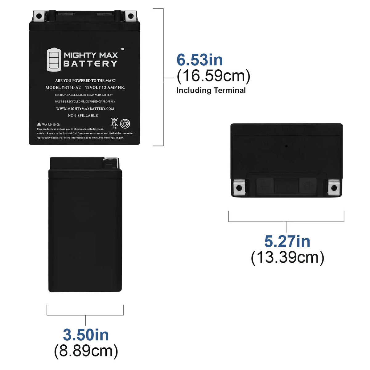 12V 12Ah Replacement Battery E444233