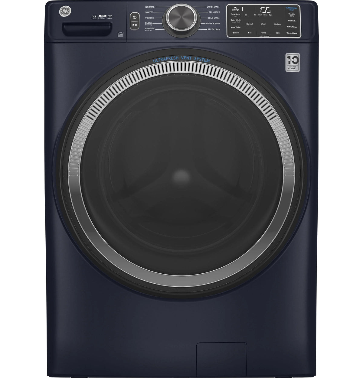 White Front Loading Washer C10195
