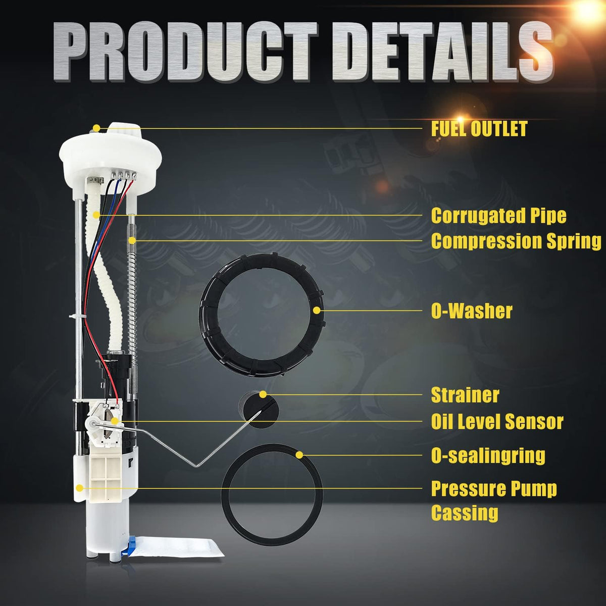 Fuel Pump Assembly Pack of 2 C865688