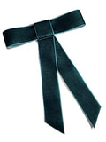 Large Velvet Hair Bow with Alligator Clip W558