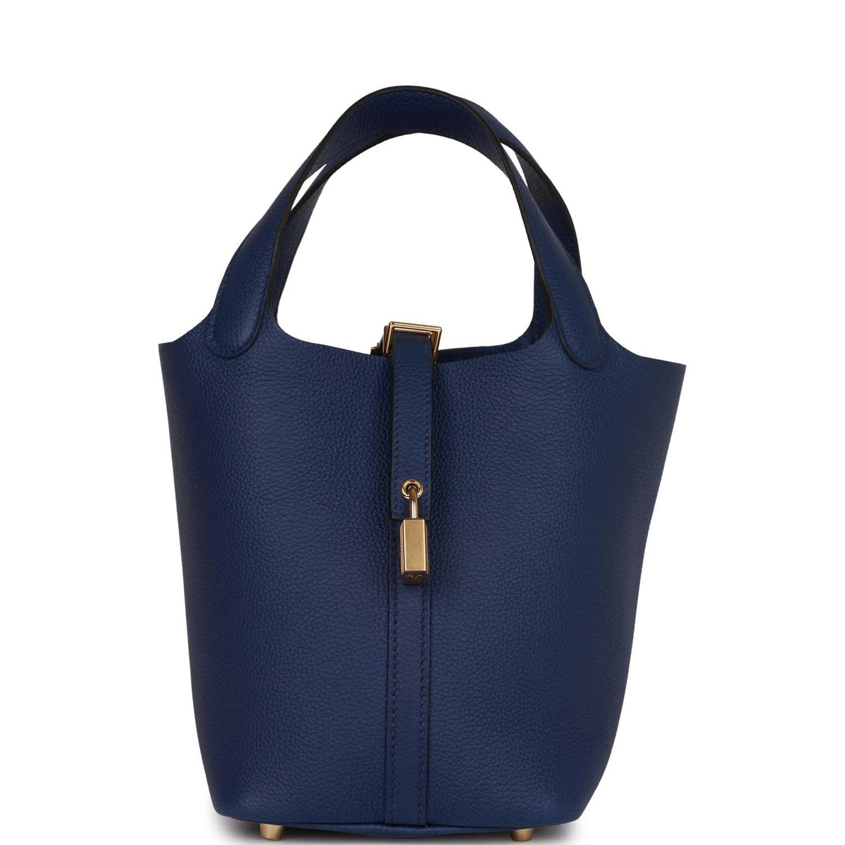 Bleu Saphir Clemence 18 Handbag S795