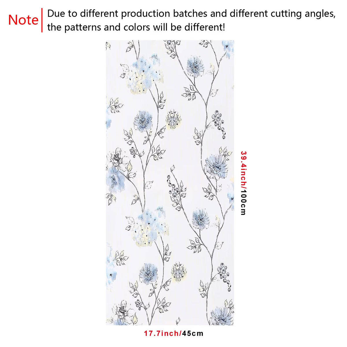 Green Plant Retro Leaf Flower Waterproof Peel And Stick Wallpaper T51776