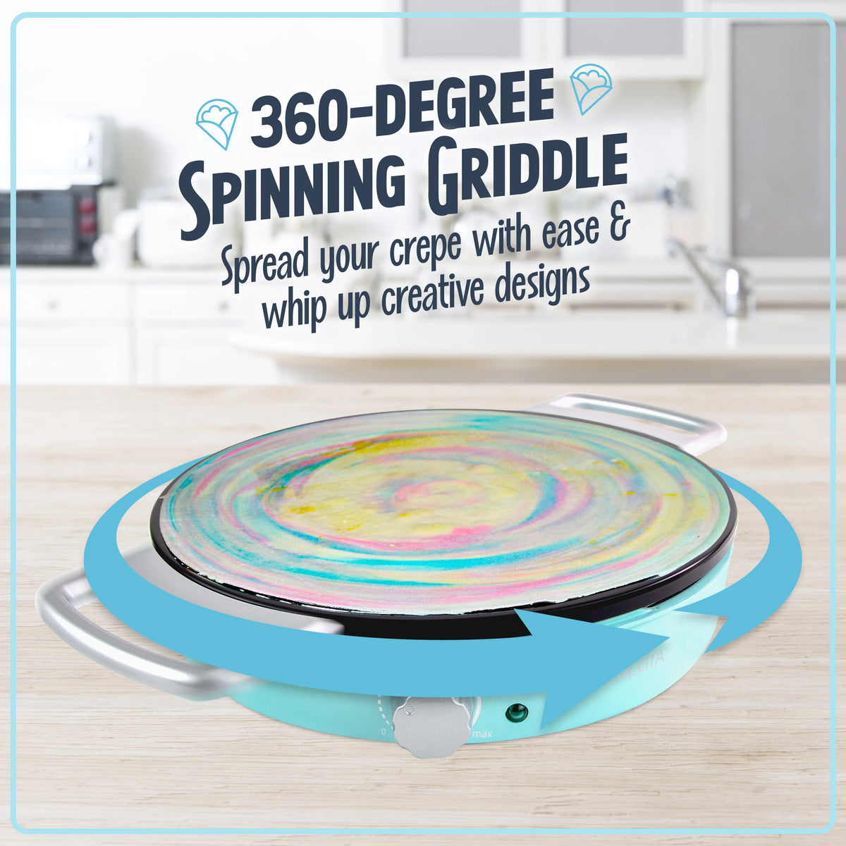 Spinning Crepe Maker I834