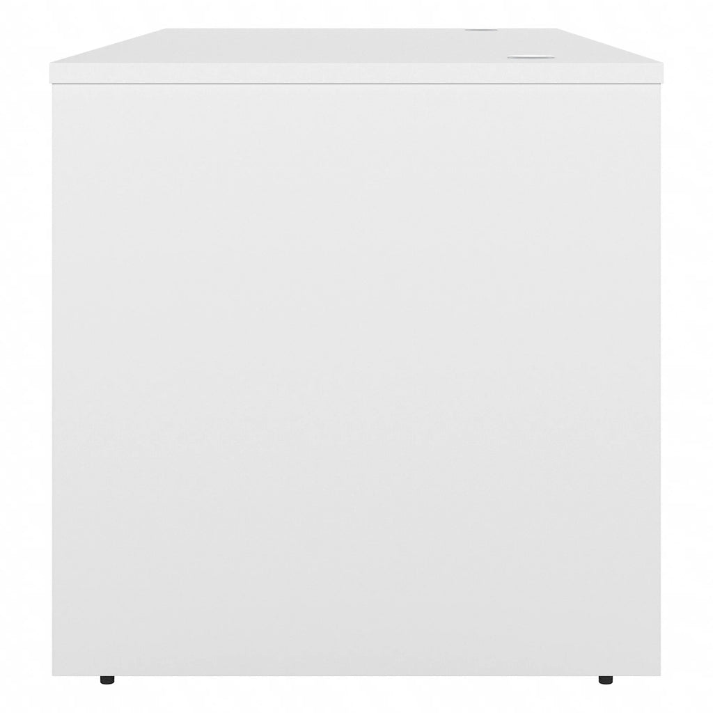 White Engineered Wood Office Desk B480
