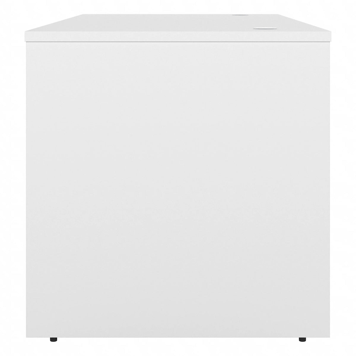 White Engineered Wood Office Desk B480