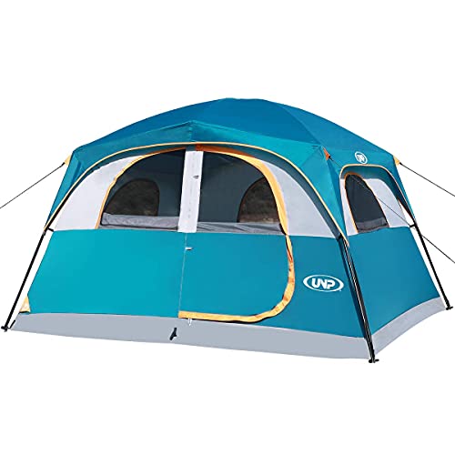 6 Person Waterproof Double Layer Family Camping Tent M35605
