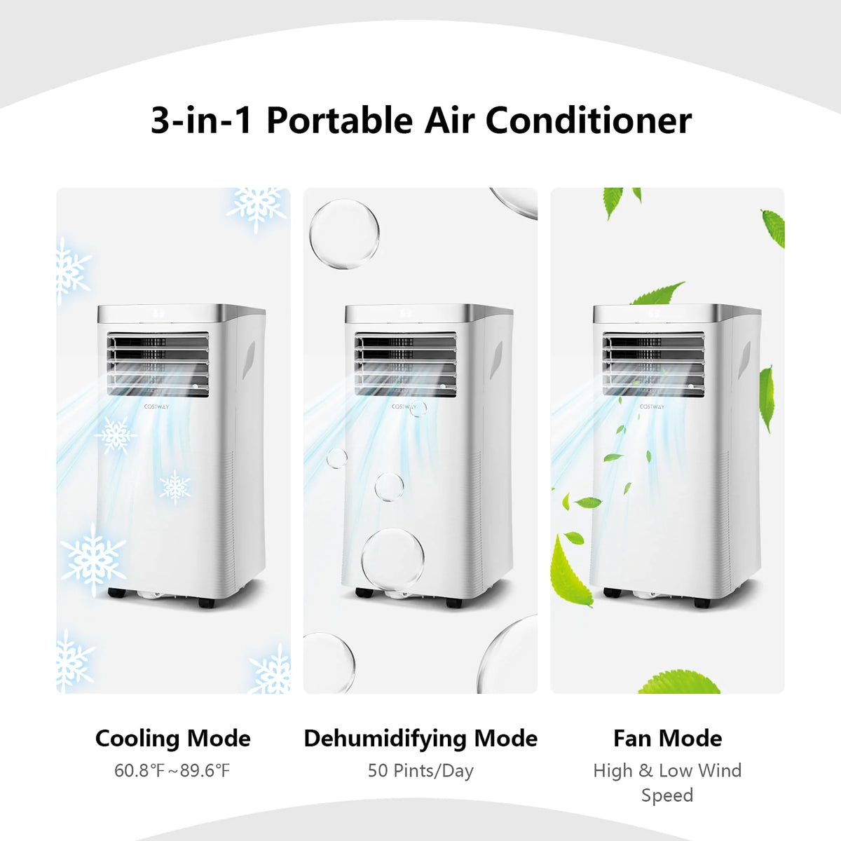 5000 BTU Portable Air Conditioner S675