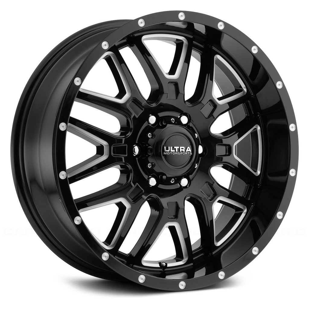 Black 20x9 Hunter M2707