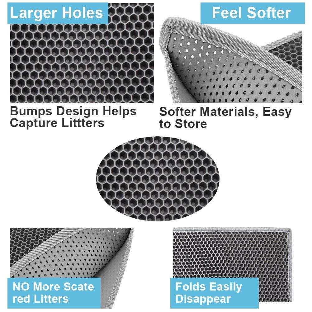Cat Litter Mat Double Layer Waterproof L5112