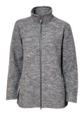 Long Grey Casual Jacket F295551